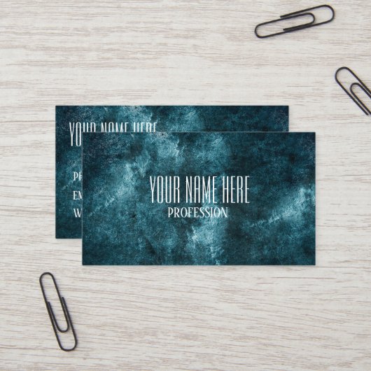 Abstrakte Grundierung Visitenkarte (Vorderseite/Rückseite Beispiel)