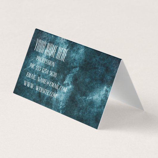 Abstrakte Grundierung Visitenkarten (Rückseite)