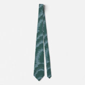 abstrakte grüne Camouflage-Kunst Krawatte (Vorderseite)