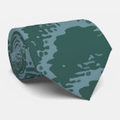 abstrakte grüne Camouflage-Kunst Krawatte (Gerollt)