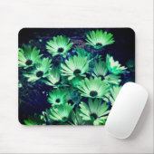 Abstrakte Grüne Milchprodukte Blume Art Mousepad (Mit Mouse)