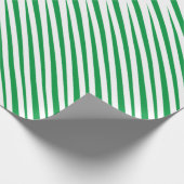 Abstrakte, grüne, tropische Leaf-Muster Kunst Geschenkpapier (Ecke)