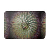 Abstrakte grüne und Lila Push-Badematte Badematte (Vorderseite)