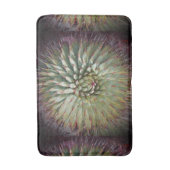 Abstrakte grüne und Lila Push-Badematte Badematte (Vorderseite Vertikal)