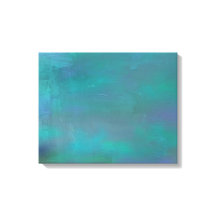 Abstrakte grüne und Lila Ruhe