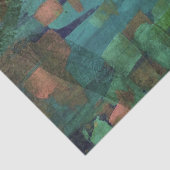 Abstrakte Grünflora Natur Liebhaber des Waldes Seidenpapier (Ausschnitt)