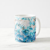 Abstrakte Grunge Background Abstract, Alter,  Kaffeetasse (VorderseiteRechts)