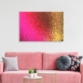 Abstrakte Grunge Kunst Leinwand (Insitu (Wohnzimmer))