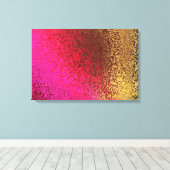 Abstrakte Grunge Kunst Leinwand (Insitu (Holzboden))