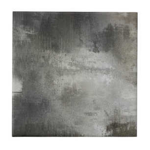 abstrakte Grunge-Kunst schwarz und weiß texturiert Fliese