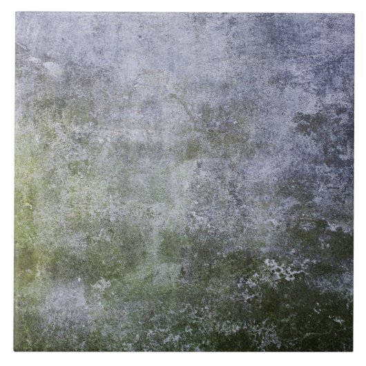 Abstrakte Grunge Moss bedeckte Steinwand Textur Fliese (Vorderseite)