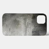 abstrakte Grunge schwarz-weiß strukturiert Case-Mate iPhone Hülle (Rückseite (Horizontal))