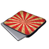 Abstrakte Grunge-Textur Laptopschutzhülle (Vorne Knopf)