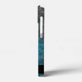 Abstrakte Grunge-Textur mit individuellem Namen Case-Mate iPhone Hülle (Rückseite / Links)