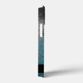 Abstrakte Grunge-Textur mit individuellem Namen Case-Mate iPhone Hülle (Rückseite / Rechts)