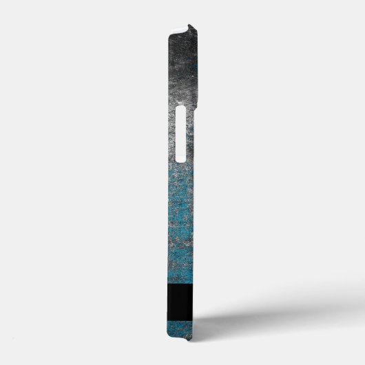 Abstrakte Grunge-Textur mit individuellem Namen Case-Mate iPhone Hülle (Rückseite / Rechts)