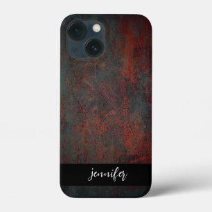 Abstrakte Grunge-Textur mit individuellem Namen Case-Mate iPhone Hülle