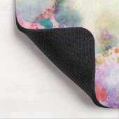 Abstrakte Grunge-Textur mit Wasserfarbe Mousepad (Ecke)