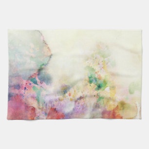 Abstrakte Grungebeschaffenheit mit Watercolorfarbe Handtuch