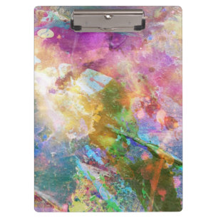 Abstrakte Grungebeschaffenheit mit Watercolorfarbe Klemmbrett