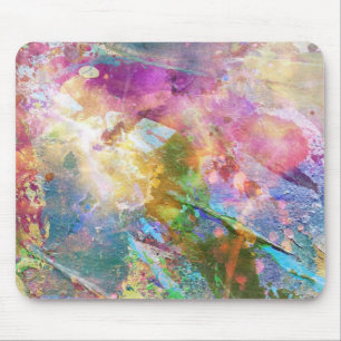 Abstrakte Grungebeschaffenheit mit Watercolorfarbe Mousepad