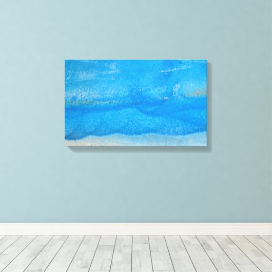 abstrakte grungy Lackstruktur Leinwanddruck (Insitu (Holzboden))