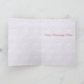 Abstrakte Grußkarte Karte (Innenseite)