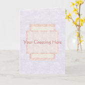 Abstrakte Grußkarte Karte (Gelbe Blume)