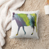 Abstrakte Guernsey-Kuh-Silhouette Kissen (Decke)