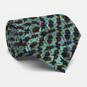 Abstrakte Guinea Schweine, Necktie Krawatte