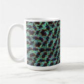 Abstrakte Guinea-Schweineprint, Kaffeetasse (Links)