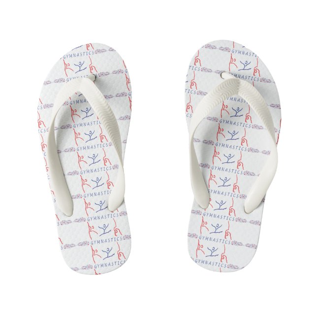 Abstrakte Gymnastik Kinderbadesandalen (Fußbett)