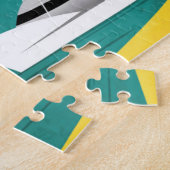 Abstrakte Hafen-Stadt Puzzle (Seite)