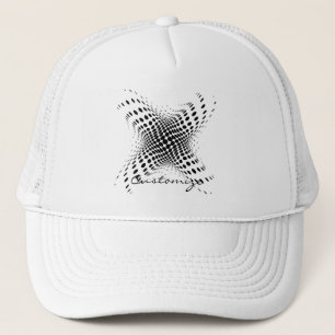 Abstrakte Halbtonkreise X Thunder_Cove Truckerkappe