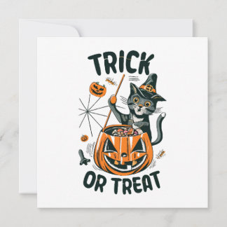 Abstrakte Halloween-Katze