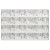 Abstrakte Hand gezeichnete Schwarz-weiße Stoff (Yard (91,4 cm))