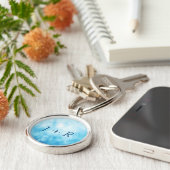 Abstrakte Hand gezeichneter Schlüsselanhänger (Seite)