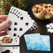 Abstrakte Hand gezeichneter Spielkarten (In Situ)
