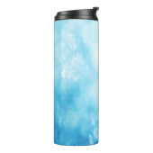 Abstrakte Hand gezeichneter Thermosbecher (Nach links gedreht)