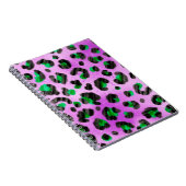 Abstrakte Hand Zeichnend Furry Brush Strokes Nahtl Notizblock (Rechte Seite)