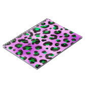 Abstrakte Hand Zeichnend Furry Brush Strokes Nahtl Notizblock (Linke Seite)