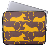 Abstrakte Hand Zeichnend Leopard Cheetah Panther C