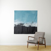 Abstrakte handbemalte Landschaft Wandteppich (Beispiel)