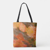 Abstrakte handbemalte Wasserfarbe. Netter Hintergr Tasche (Rückseite)