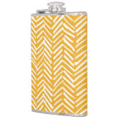 Abstrakte handgezeichnet Linien, Hipster Textur. Flachmann (Links)