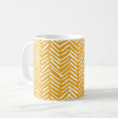 Abstrakte handgezeichnet Linien, Hipster Textur. Kaffeetasse (Vorderseite Links)