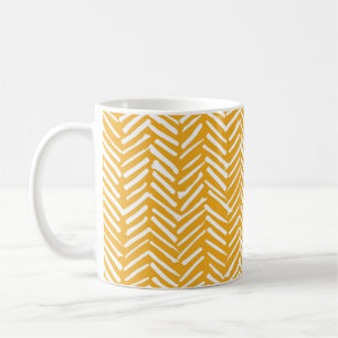 Abstrakte handgezeichnet Linien, Hipster Textur. Kaffeetasse