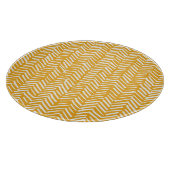 Abstrakte handgezeichnet Linien, Hipster Textur. Schneidebrett (Ecke)