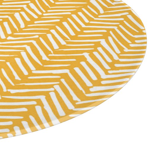 Abstrakte handgezeichnet Linien, Hipster Textur. Schneidebrett (Ecke)