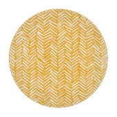 Abstrakte handgezeichnet Linien, Hipster Textur. Schneidebrett (Vorderseite)